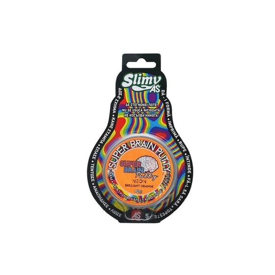 As Νέα Γενιά Χλαπάτσας Super Brain Putty - Neon Brilliant Orange (1863-34053) image 1