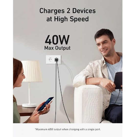 Φορτιστής Πρίζας Anker 521 Nano Pro USB-C 40W - Black image 4