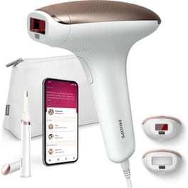 Σετ Αποτριχωτική Μηχανή PHILIPS Lumea BRI921/00 & Trimmer με Τεχνολογία IPL για Σώμα & Πρόσωπο Λευκό/Ροζ