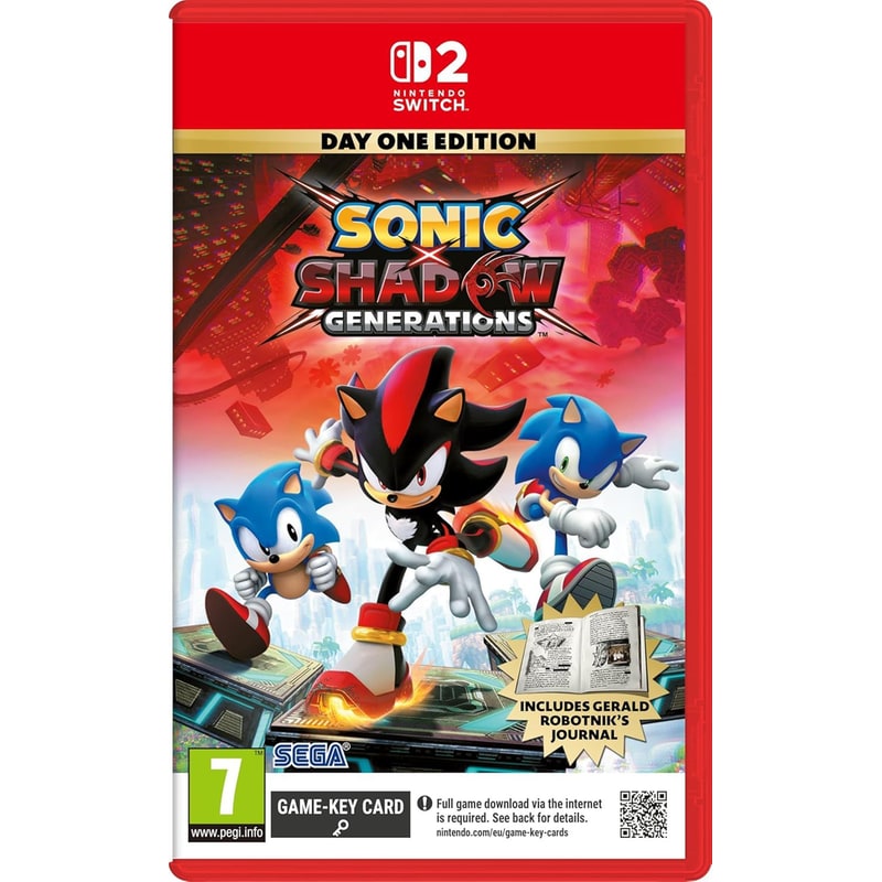 Sonic x Shadow Generations Day One Edition (Code in a Box) - Nintendo Switch 2