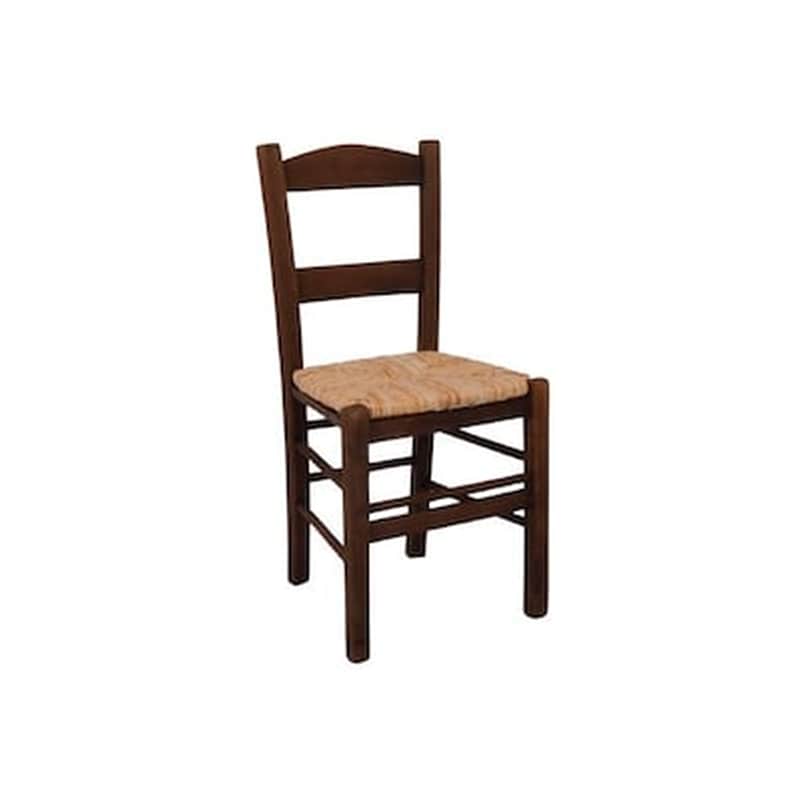 Καρέκλα Woodwell Σύρος Εμποτισμού Καρυδί C35957 - Καφέ