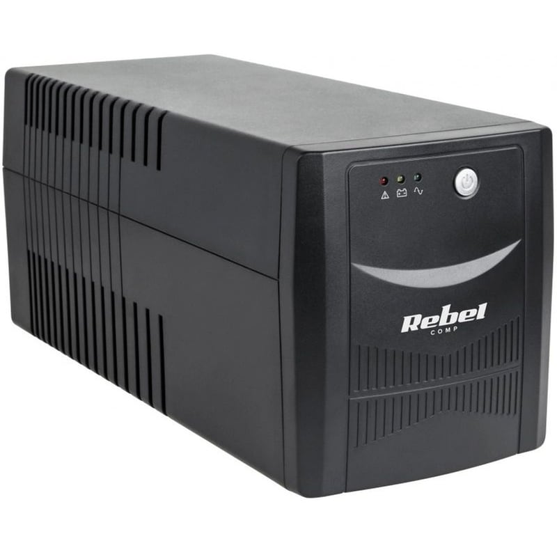 REBEL UPS Rebel Micropower 1000 Offline 1000VA 600W Μαύρο