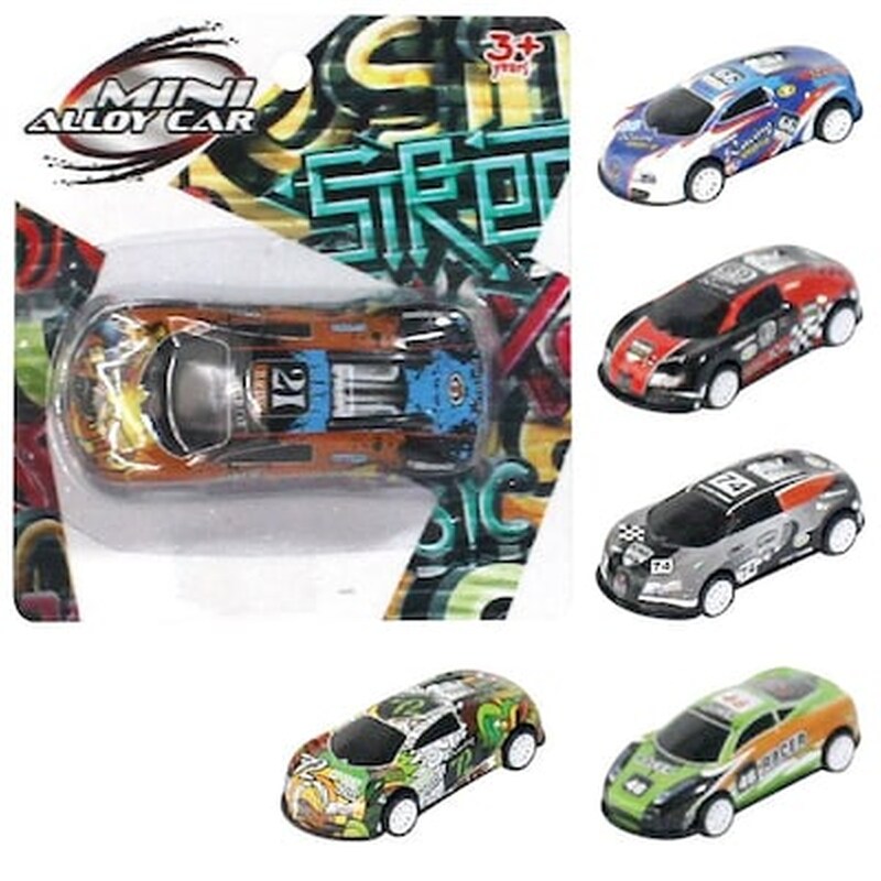 Αυτοκινητακι Pull Back Σε Καρτελα 11x12cm Toymarkt 902110