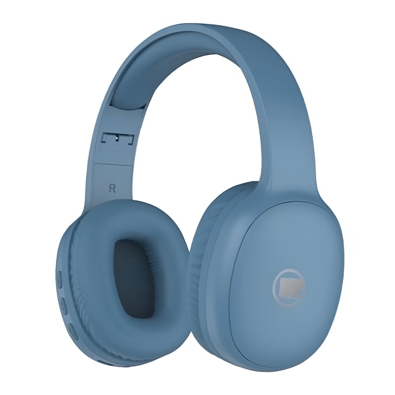 Lamtech LAM113034 Ασύρματα Ακουστικά Κεφαλής - Μπλε