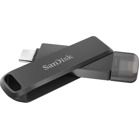 SanDisk SanDisk iXpand Flash Drive Luxe 128GB USB 3.1 Stick - Γκρι image 0