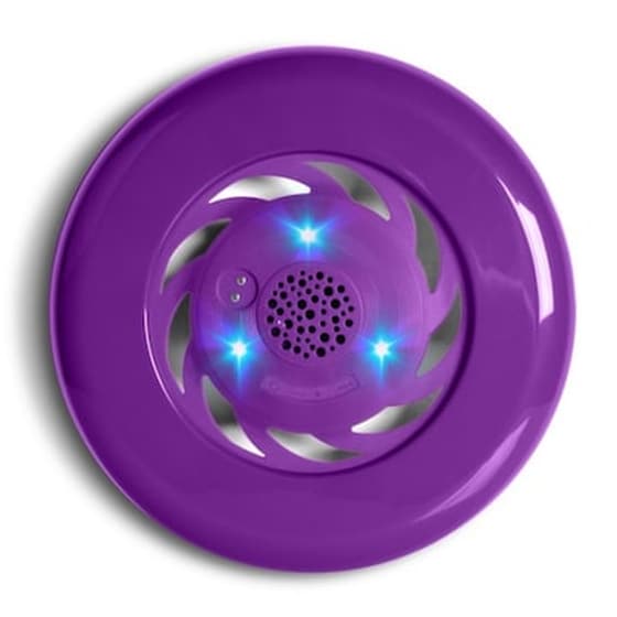 Ledwood Portable Bluetooth Speaker Frisbee Purple image 0