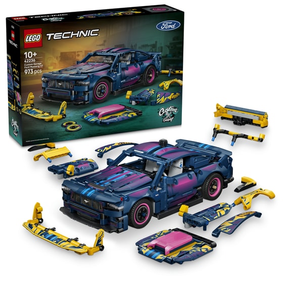 LEGO® Technic Γκαράζ Προσαρμογής Αυτοκίνητο Ford Mustang GT (42236) image 2
