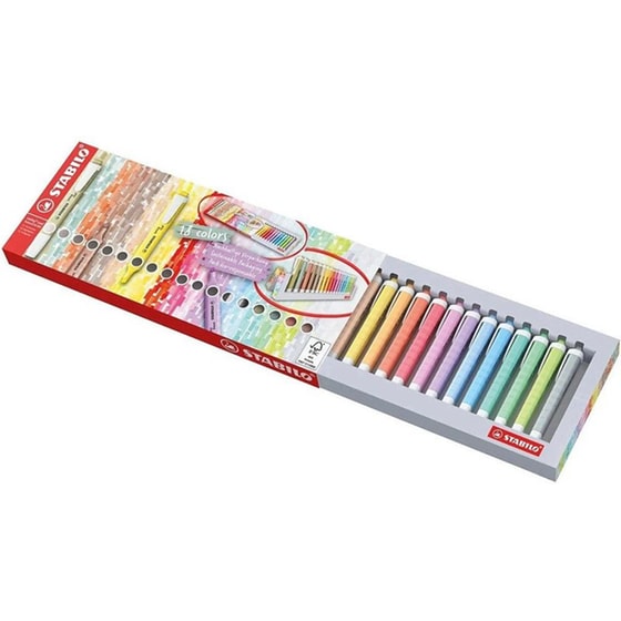 Μαρκαδόρος Υπογράμμισης Stabilo Swing Deskset Pastel & Nature (18 Τεμάχια) image 1
