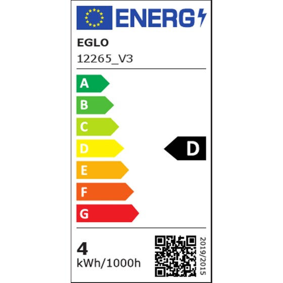 Λάμπα LED Eglo E27 4.9W 3000K Θερμό Λευκό image 2