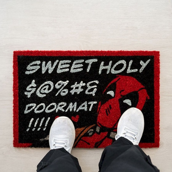 Πατάκι Εισόδου Grupo Erik Marvel Deadpool 60x40 cm - Πολύχρωμο image 4