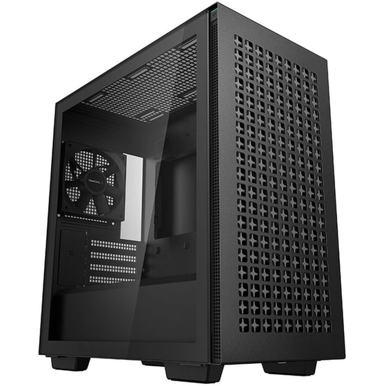 Κουτί Desktop DeepCool CH370 Midi-Tower mATX - Μαύρο image 0