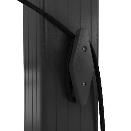 Κιόσκι Κήπου Vidaxl Ατσάλινο 4x3x2.2m - Taupe image 6