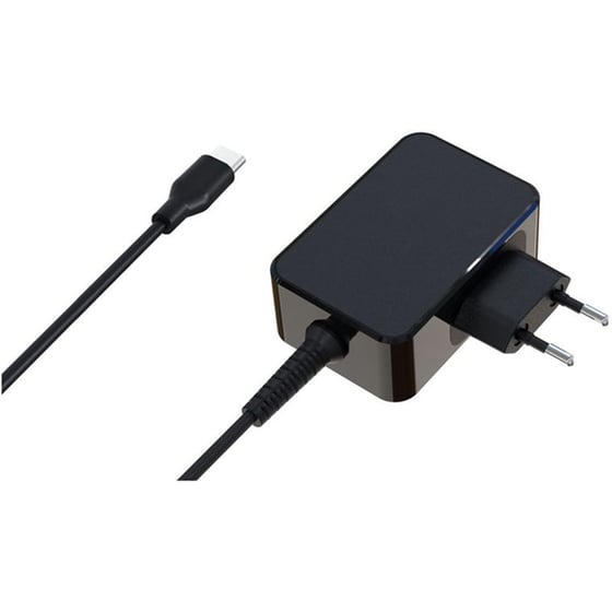 Φορτιστής LC-POWER LC-NB-GAN-65-C Universal για laptop με υποδοχή USB-C - 65 W image 1
