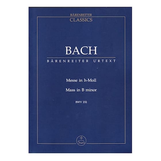 Βιβλίο Για Σύνολα Barenreiter Bach - Mass In B Minor Bwv 232 [ Pocket Score] image 1