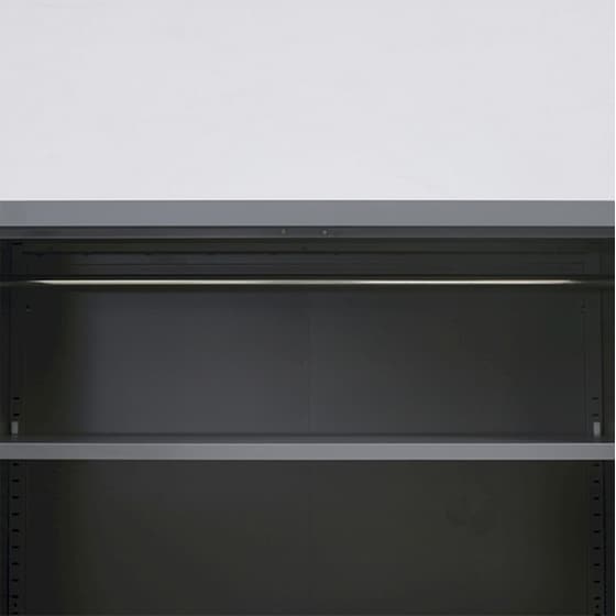 Ντουλάπα Vesta Δίφυλλη Μεταλλική 70x40x181cm - Ανθρακί image 4
