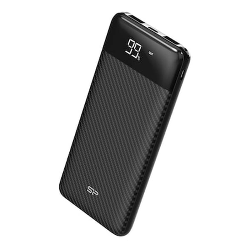 SILICON POWER Powerbank Silicon Power GP28 10.000mAh - Μαύρο