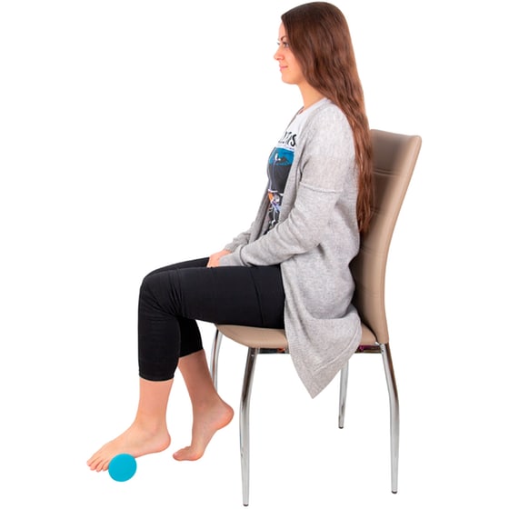 Foam Roller InSportline Emms Foot Massager 8x8x11 cm - Μπλε image 3