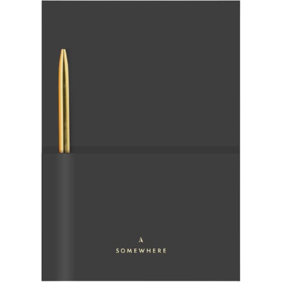 Σημειωματάριο Somewhere A5 Graphite Cover & One Filler image 0