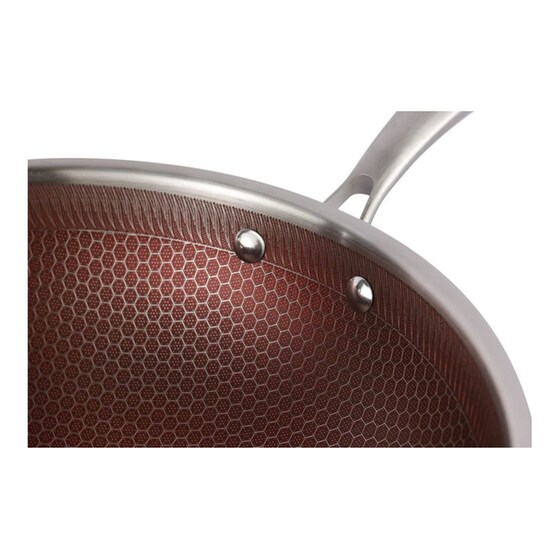 Τηγάνι Wok EDENBERG EB-14109 30 cm Ασημί image 6
