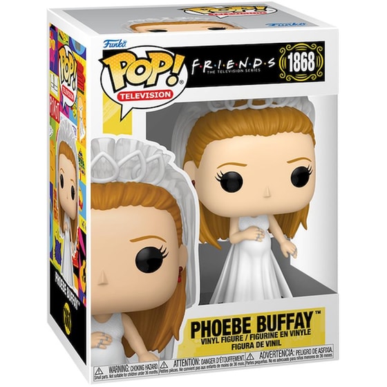 Funko Pop! Television: Friends - Phoebe Buffay (Wedding Dress) #1868 image 1