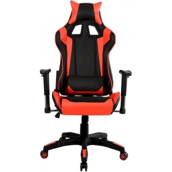Καρέκλα Gaming 24Mall Zen C500253 από Δερματίνη - Μαύρη/Κόκκινη image 0