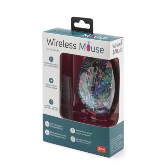 Legami Wmo0003 Ασύρματο Ποντίκι-usb 2.4ghz Flora image 3