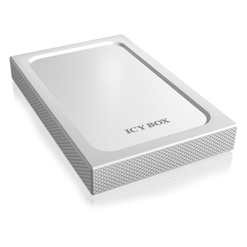 Θήκη Σκληρού Δίσκου 2.5 Icy Box USB 3 SATA Λευκό