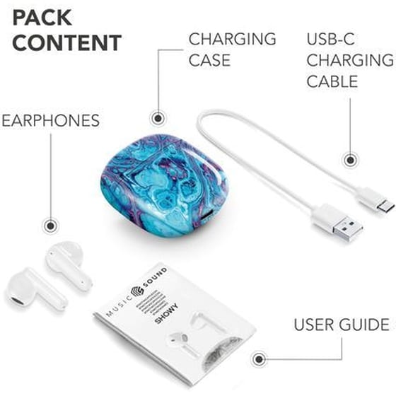 Ακουστικά bluetooth Music Sound Fancy - Πολύχρωμο image 3