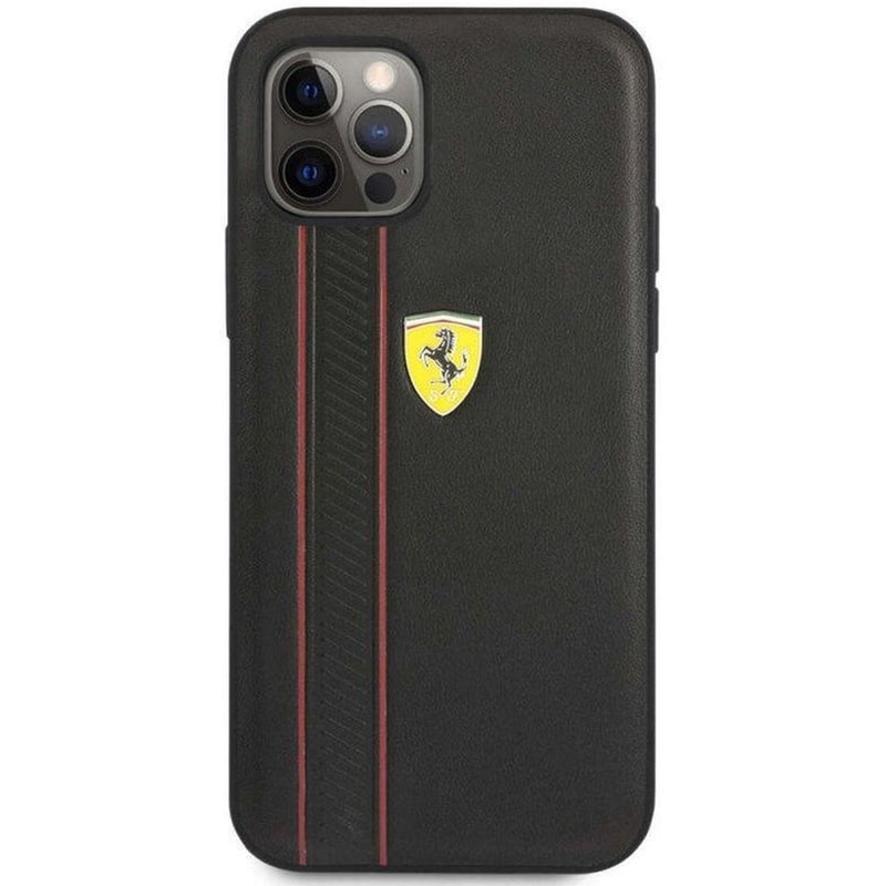 FERRARI Θήκη Apple iPhone 12 Pro Max - Ferrari - Μαύρο