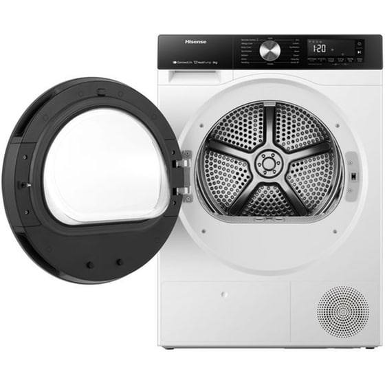 HISENSE DH3S802BW2 8 kg με Αντλία Θερμότητας Λευκό με WiFi Στεγνωτήριο Ρούχων image 2