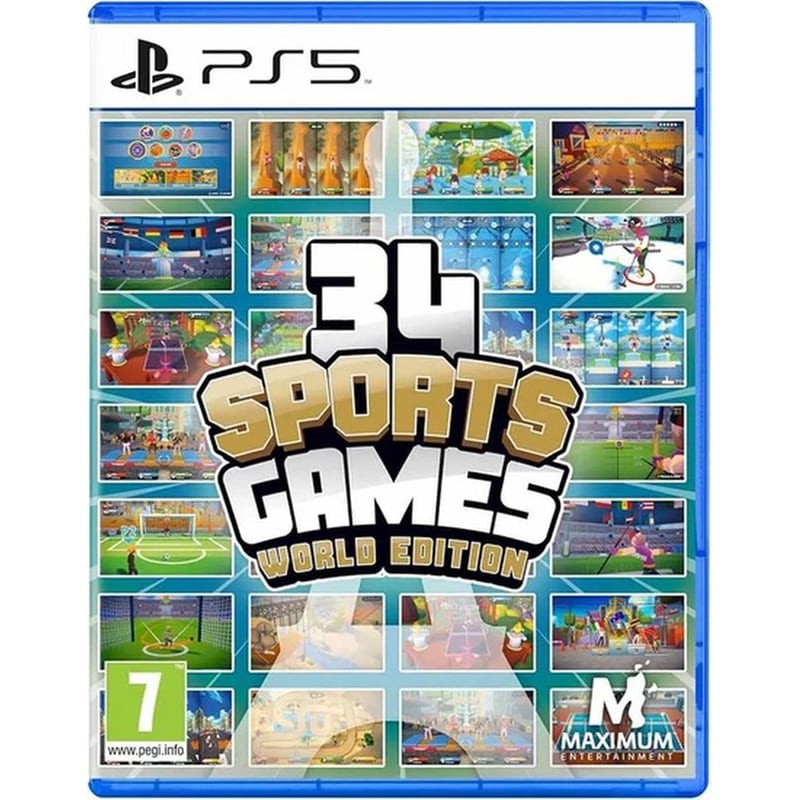 MAXIMUM 34 Sports Games World Ediition - PS5