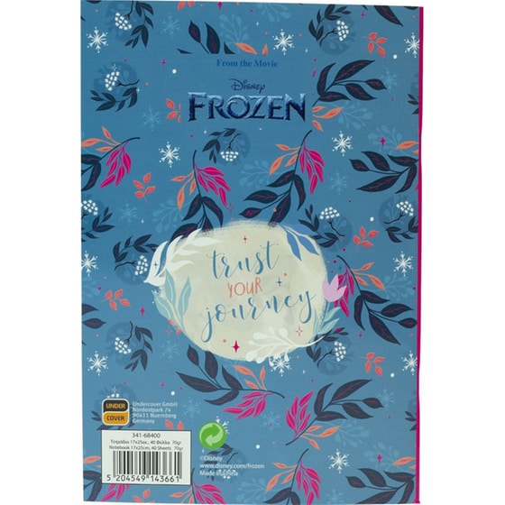 Τετράδιο Καρφίτσα GIM B5 Frozen (1 Τεμάχιο) image 1