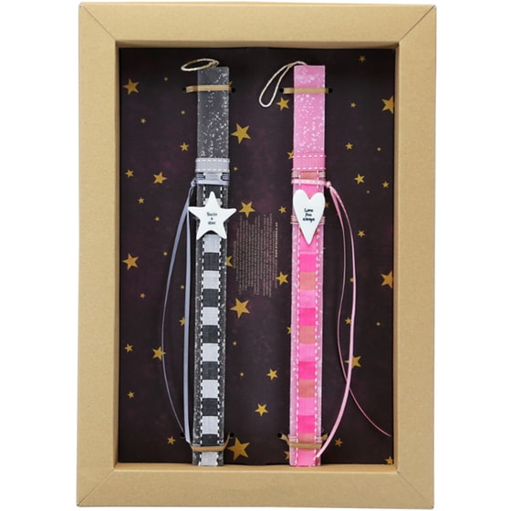 Λαμπάδα SYNCHRONIA Στολίδι Πορσελάνινο για Δύο image 1