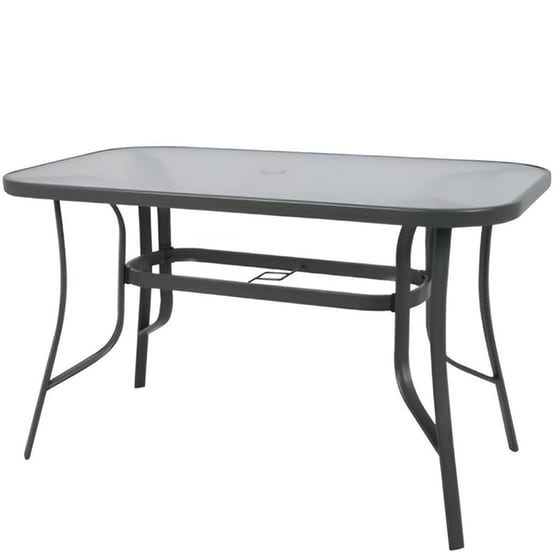 Τραπέζι 150x90cm Μεταλλικό Ανθρακί C10674 image 0