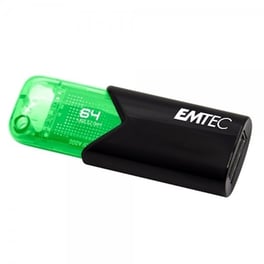 Emtec Click Easy 64GB USB 3.2 Stick Πράσινο