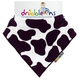 Σαλιάρα-Μπαντάνα Sock Ons Dribble Ons Cow Print