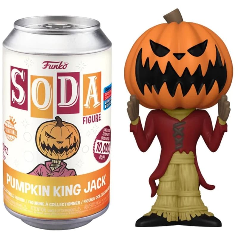 FUNKO Funko Vinyl Soda Disney: The Nightmare Before Christmas - Pumpkin King Jack Φιγούρα (le15000)