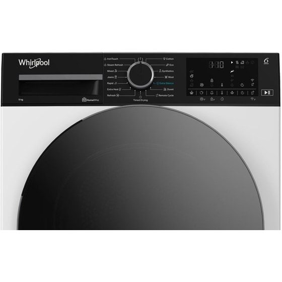 WHIRLPOOL WP A9X WBS EE 9 kg με Αντλία Θερμότητας Λευκό Στεγνωτήριο Ρούχων image 5
