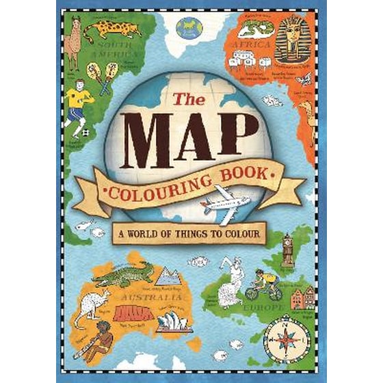 The Map Colouring Book image 0