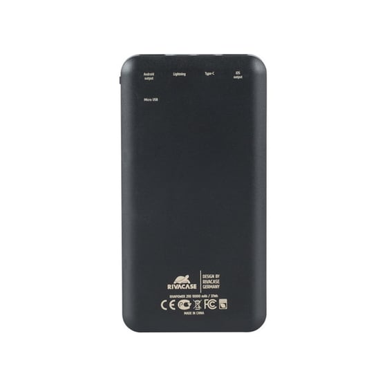 Power Bank Riva Case  Rivapower VA2037 10000mAh Μαύρο image 2