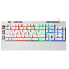 Gaming Πληκτρολόγιο Redragon Shiva K512 Ενσύρματο RGB - White