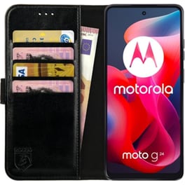 Θήκη Motorola Moto G24/ Motorola Moto G24 Power/ Motorola Moto G04 - Rosso Element Πορτοφολι - Black