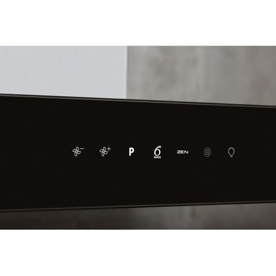 WHIRLPOOL WHBS 62F LT K/1 60 cm Inox Απορροφητήρας Καμινάδα - Τζάκι image 3