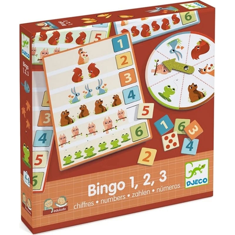 DJECO Djeco Eduludo Με Λότο Αριθμοί