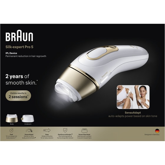 Αποτριχωτική Μηχανή BRAUN SERIES 5 PL5210 IPL Λευκό image 11