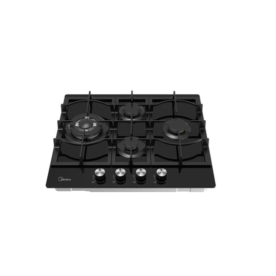 MIDEA MG60GM097AH2B-EU 60 cm Μαύρο Εστία Αερίου Αυτόνομη image 1