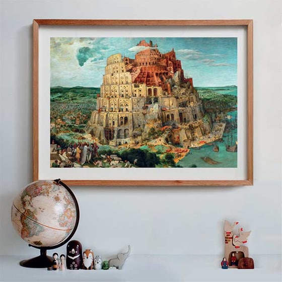 Παζλ Clementoni Museum Collection Bruegel: Ο Πύργος Της Βαβέλ - Compact Box (1500 Κομμάτια) image 3