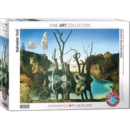 Παζλ Eurographics Fine Art Collection: Salvador Dalí - Swans Reflecting Elephants (1000 Κομμάτια)