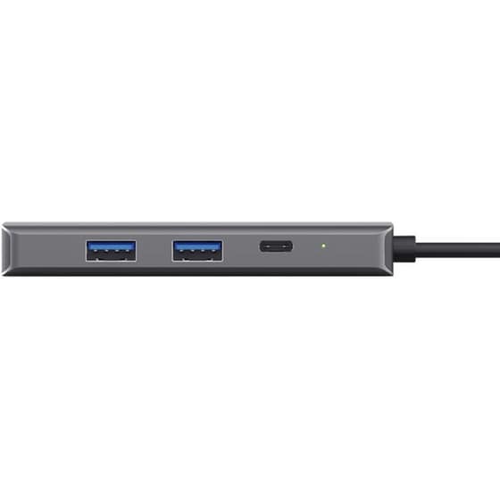 Trust Dalyx USB Hub 6 σε 1 USB-C - Ασημί image 4