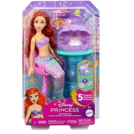 Κούκλα Mattel Disney Princess Άριελ Με Κοχύλι Έκπληξη